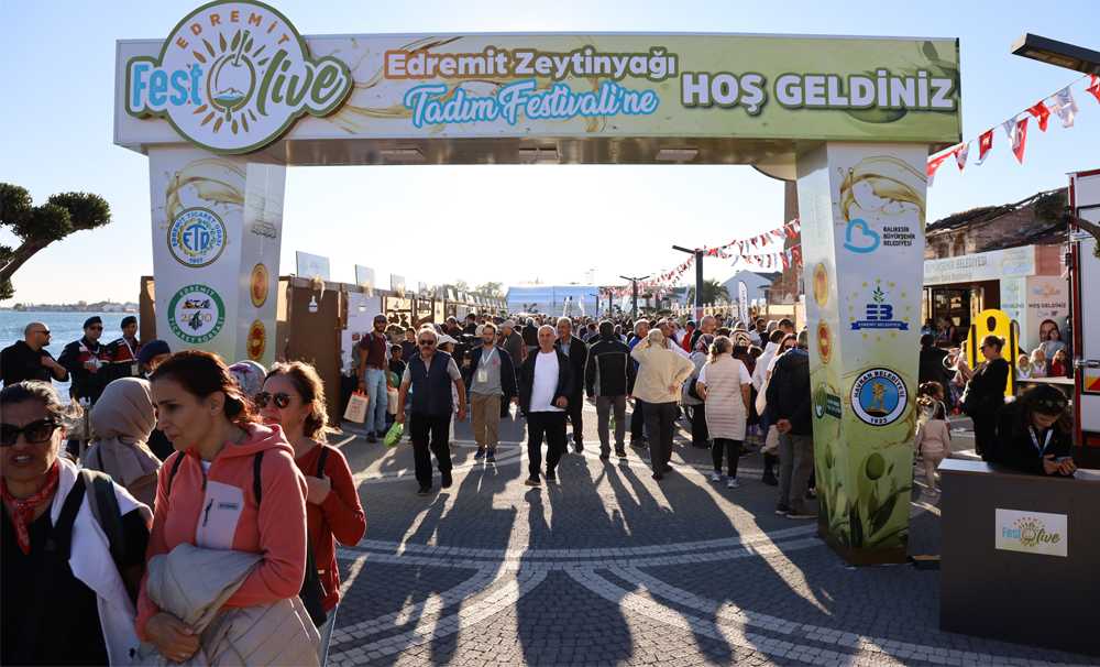 FestOlive Edremit Zeytinyağı Tadım Festivali Gerçekleşti